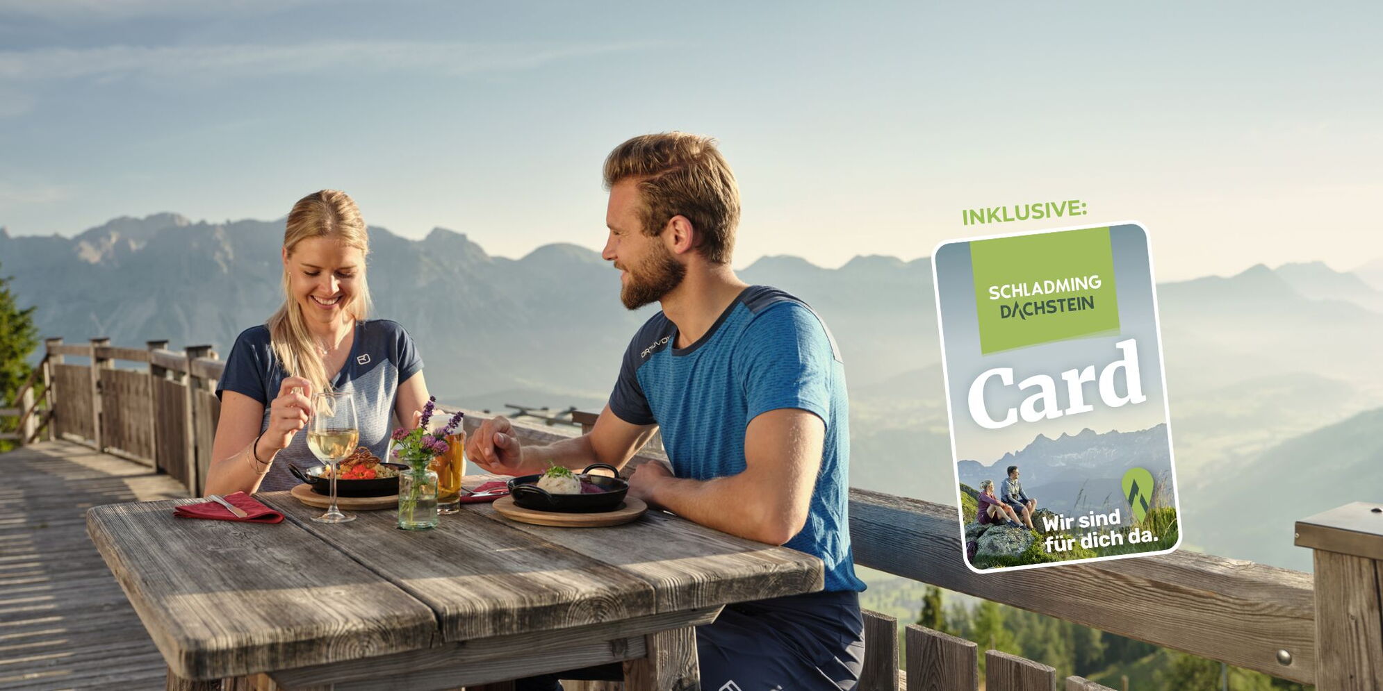 Sommerurlaub im 4 Sterne Hotel Moser in Rohrmoos Schladming inklusive Schladming-Dachstein Card mit Sommercard