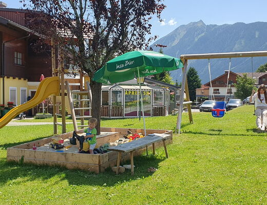 Spielplatz beim 4 Sterne Hotel Moser in Rohrmoos Schladming