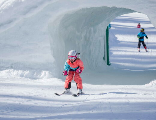 Funslope auf der Hochwurzen in der 4-Berge-Skischaukel mit Einstieg in die Skipiste direkt vom 4 Sterne Hotel Moser in Rohrmoos Schladming