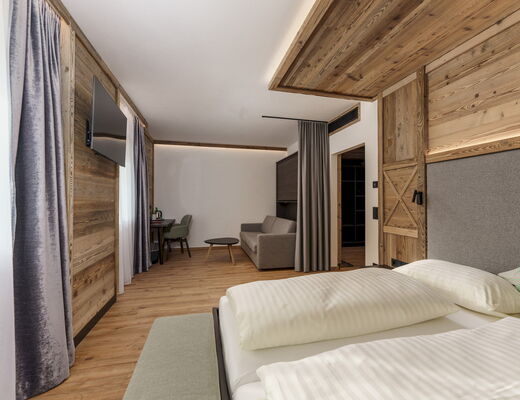 Gemütliche moderne Doppelzimmer Hochwurzen im 4 Sterne Hotel Moser in Rohrmoos Schladming