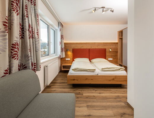 The double room in apartment B