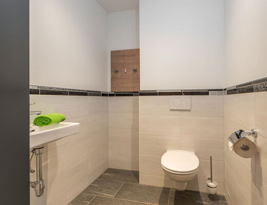 Separate toilet in apartment A