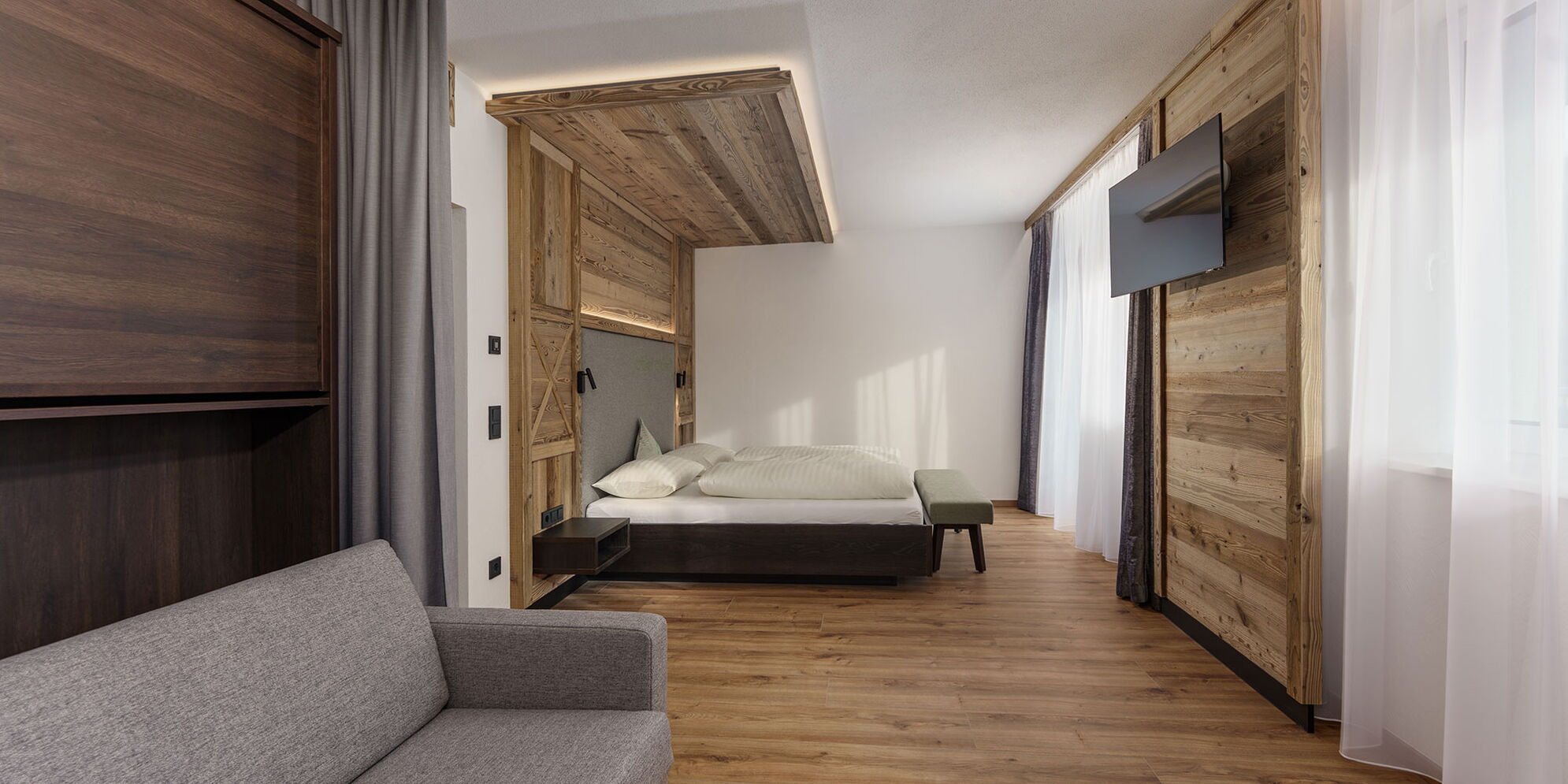 Moderne, gemütliche Zimmer im 4 Sterne Hotel Moser in Rohrmoos Schladming