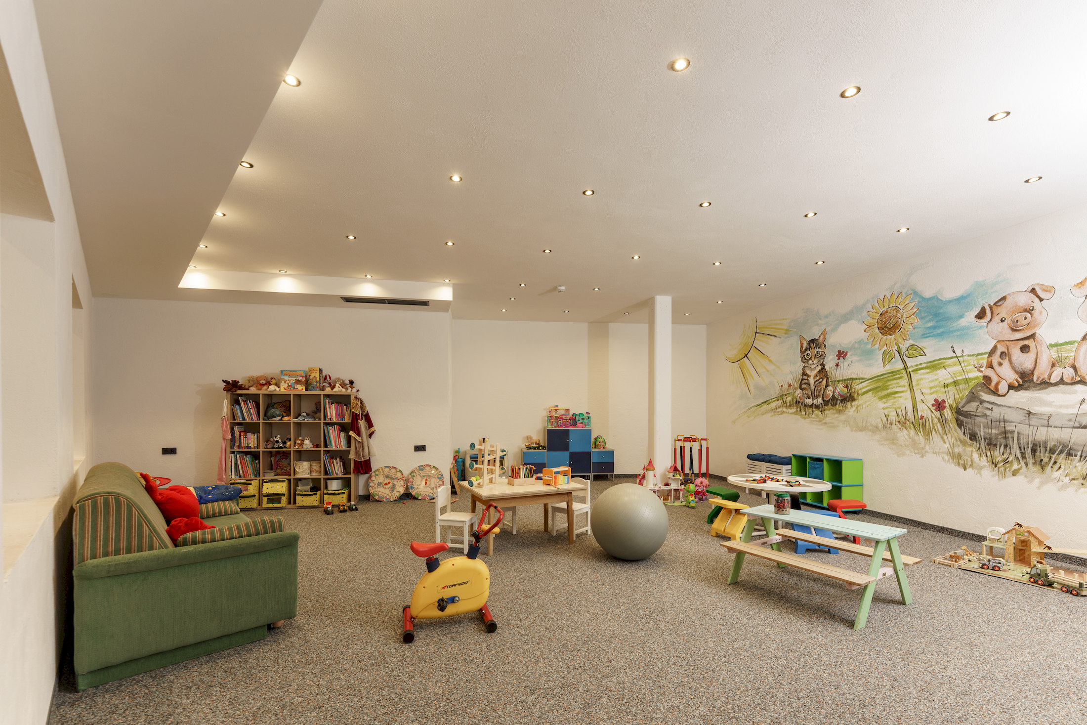 Kinderspielzimmer im 4 Sterne Hotel Moser in Rohrmoos Schladming